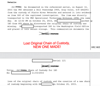 New Chain of Custody Image